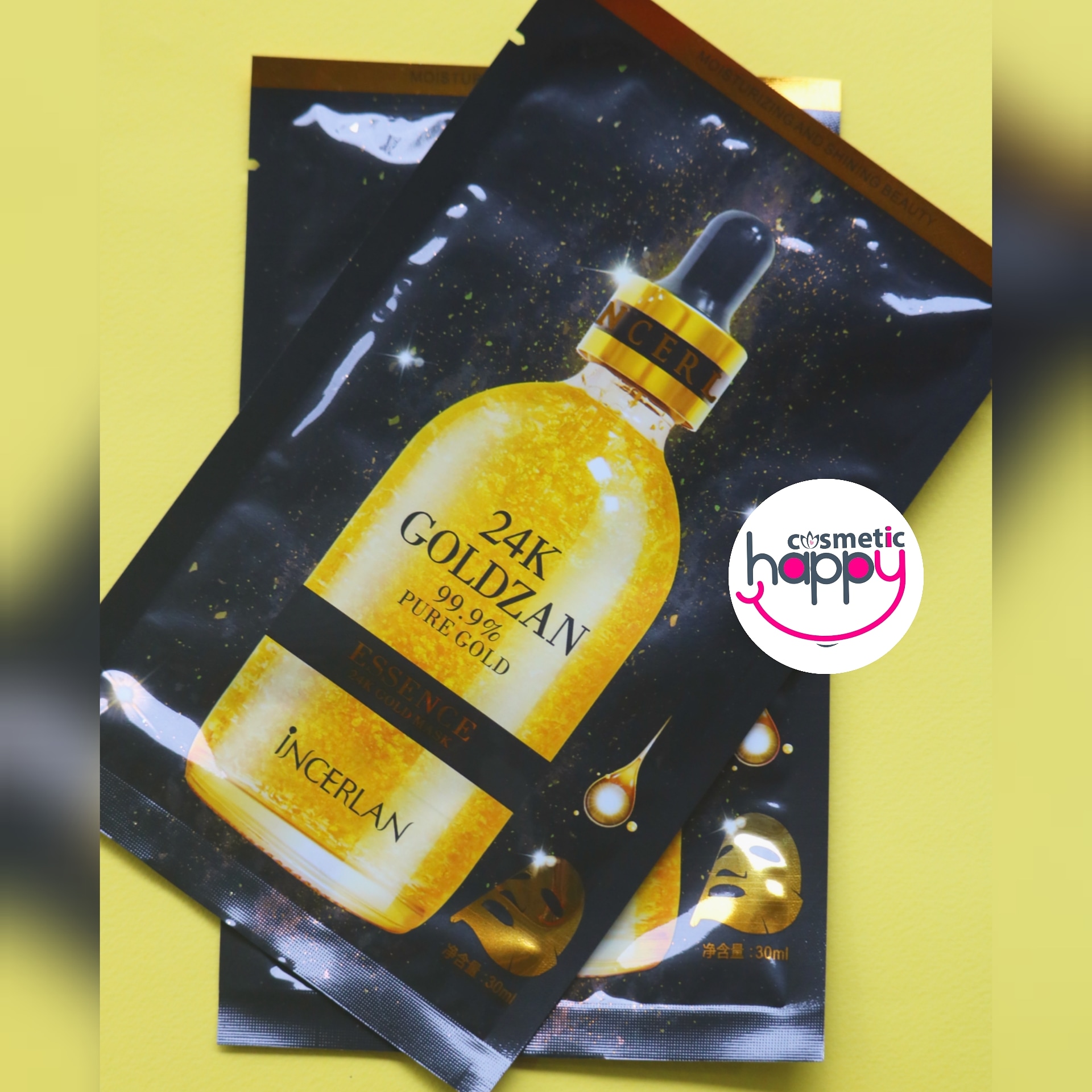 ماسک ورقه ای سرم طلا اینسرلان