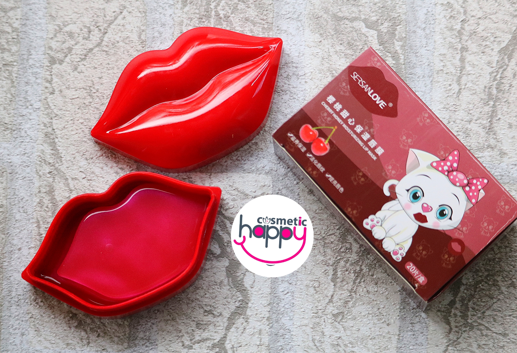 پک ماسک لب گیلاس