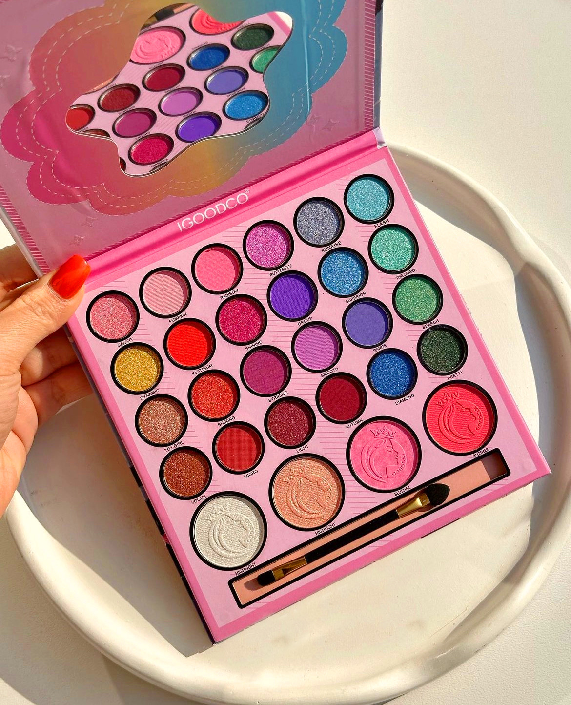 پلت سایه28 رنگ ایگودکو