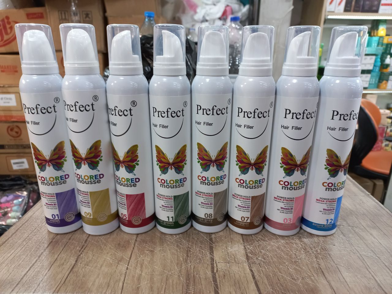 موس رنگی پرفکت رنگ آبی