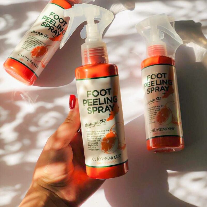 اسپری بایه بردار و رفع ترک پا