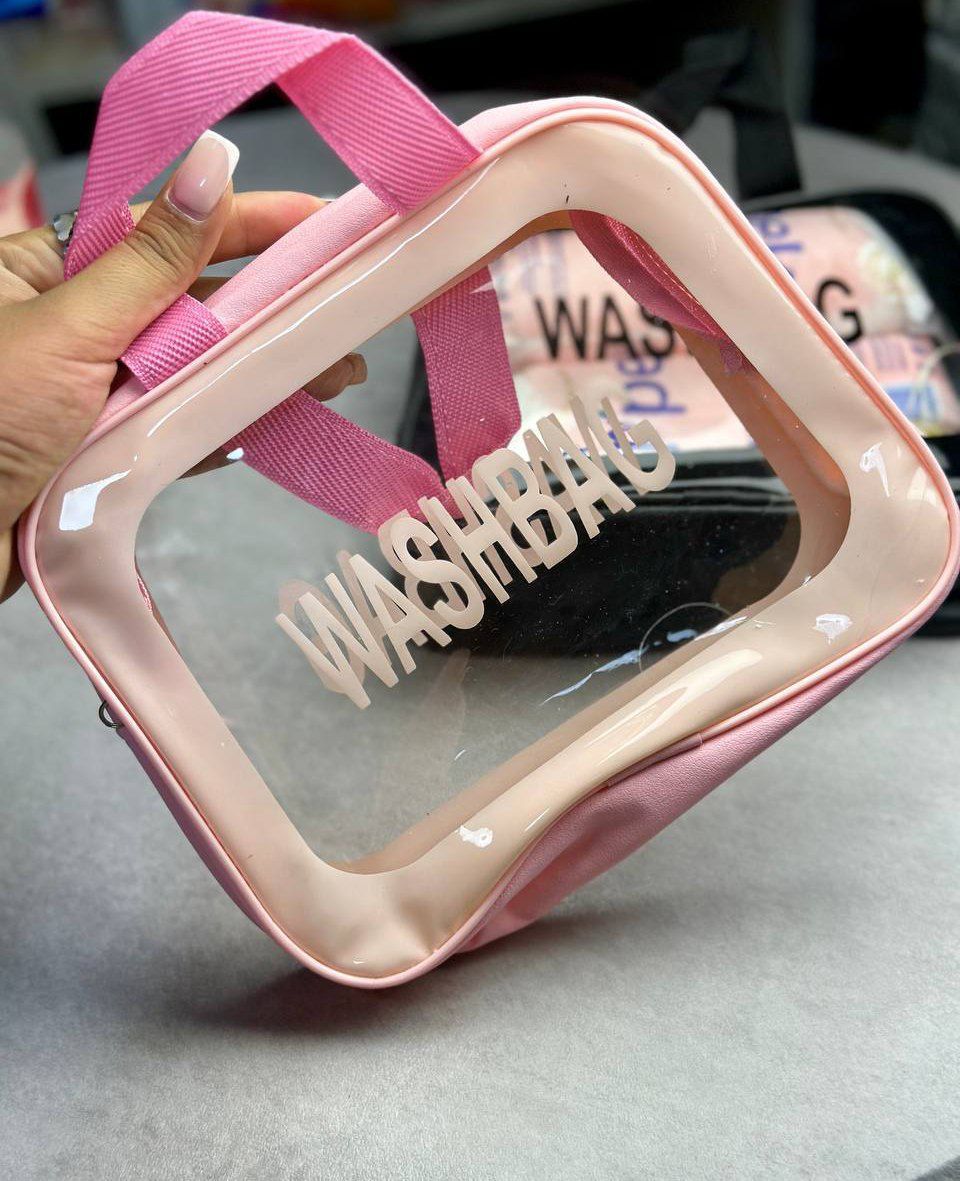 واش بگ سایزبزرگ صورتی