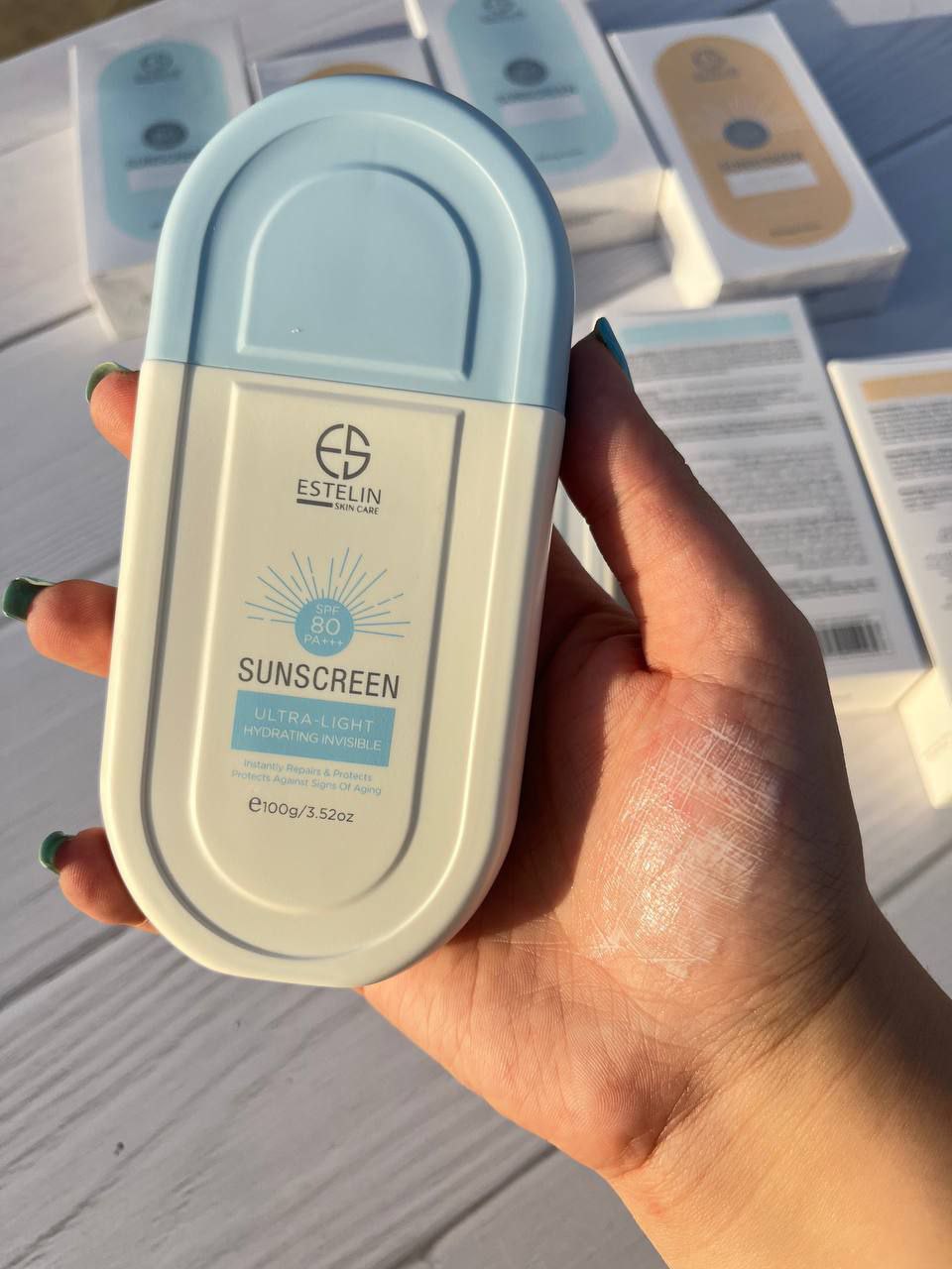 ضدآفتاب بی رنگ استلین