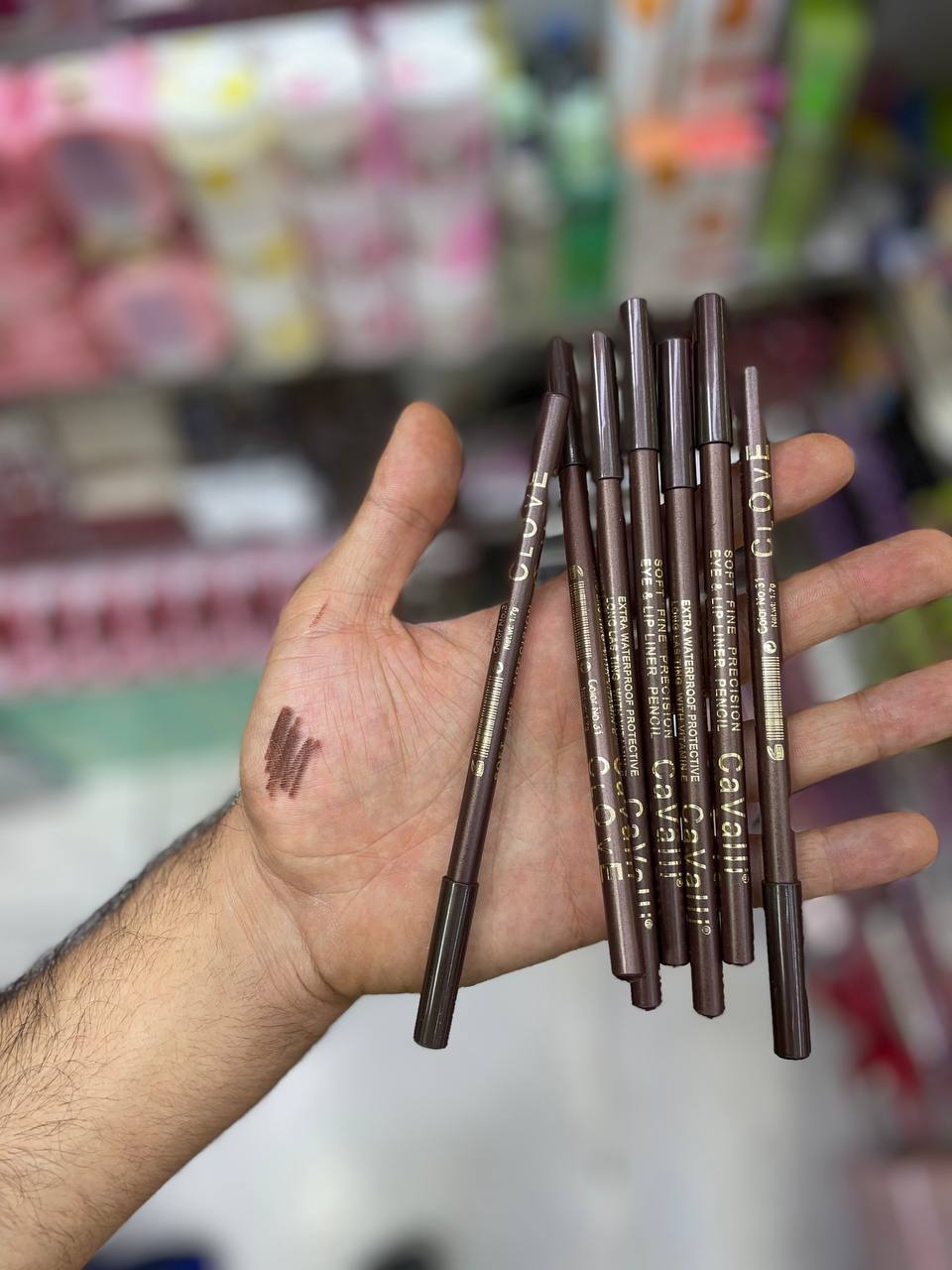 مداد چشم قهوه ای کاوالی