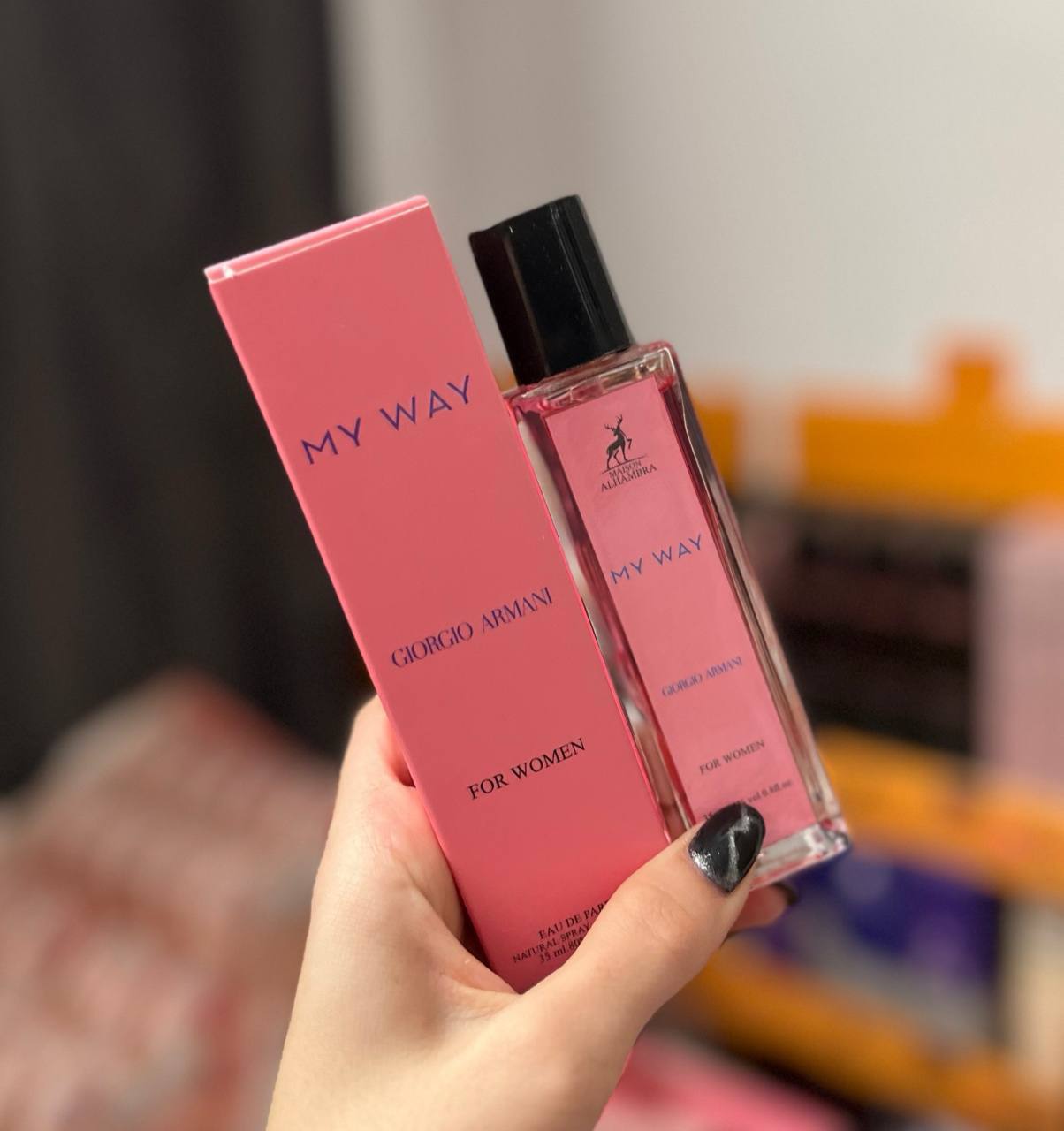 ادکلن قلمی الحمرا رایحه مای وی