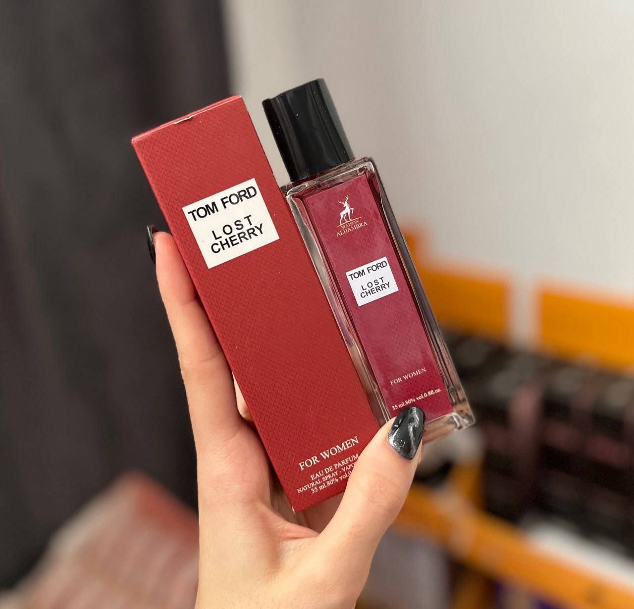 ادکلن قلمی الحمرا رایحه تامفورد لاست چری