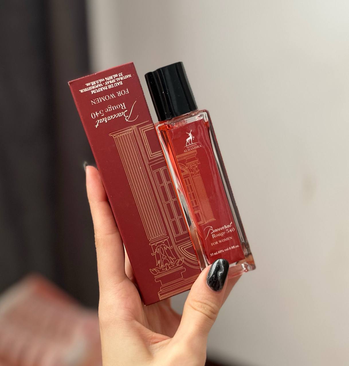 ادکلن قلمی الحمرا رایحه باکارات رژ