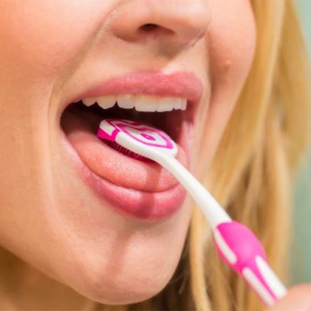 مسواک زبانشور همراه ژل مخصوص