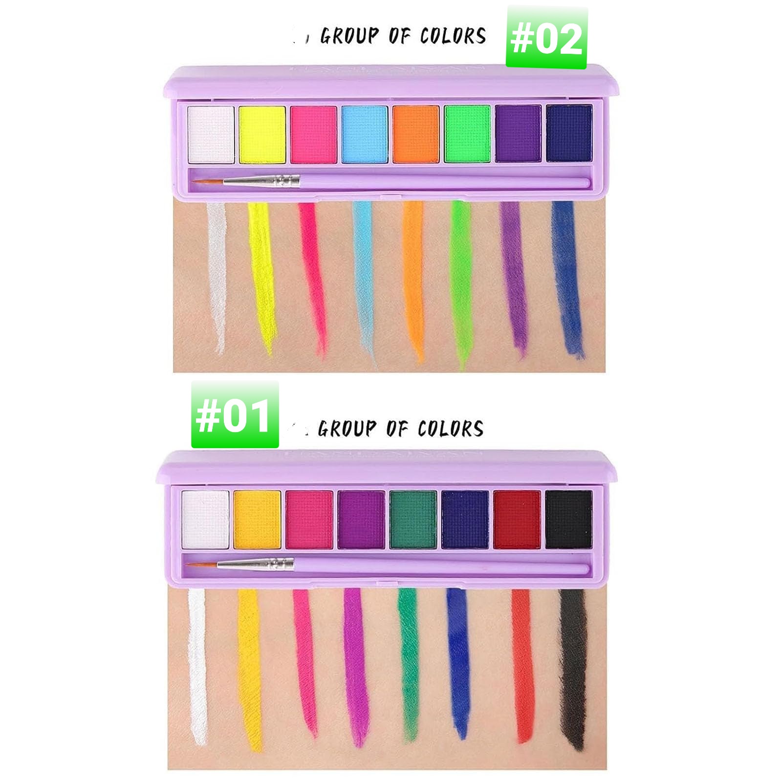 پلت خط چشم رنگی هندیان