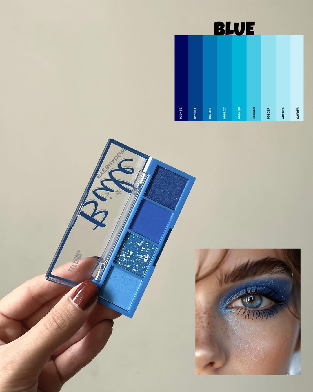 پلت سایه مینی رنگی