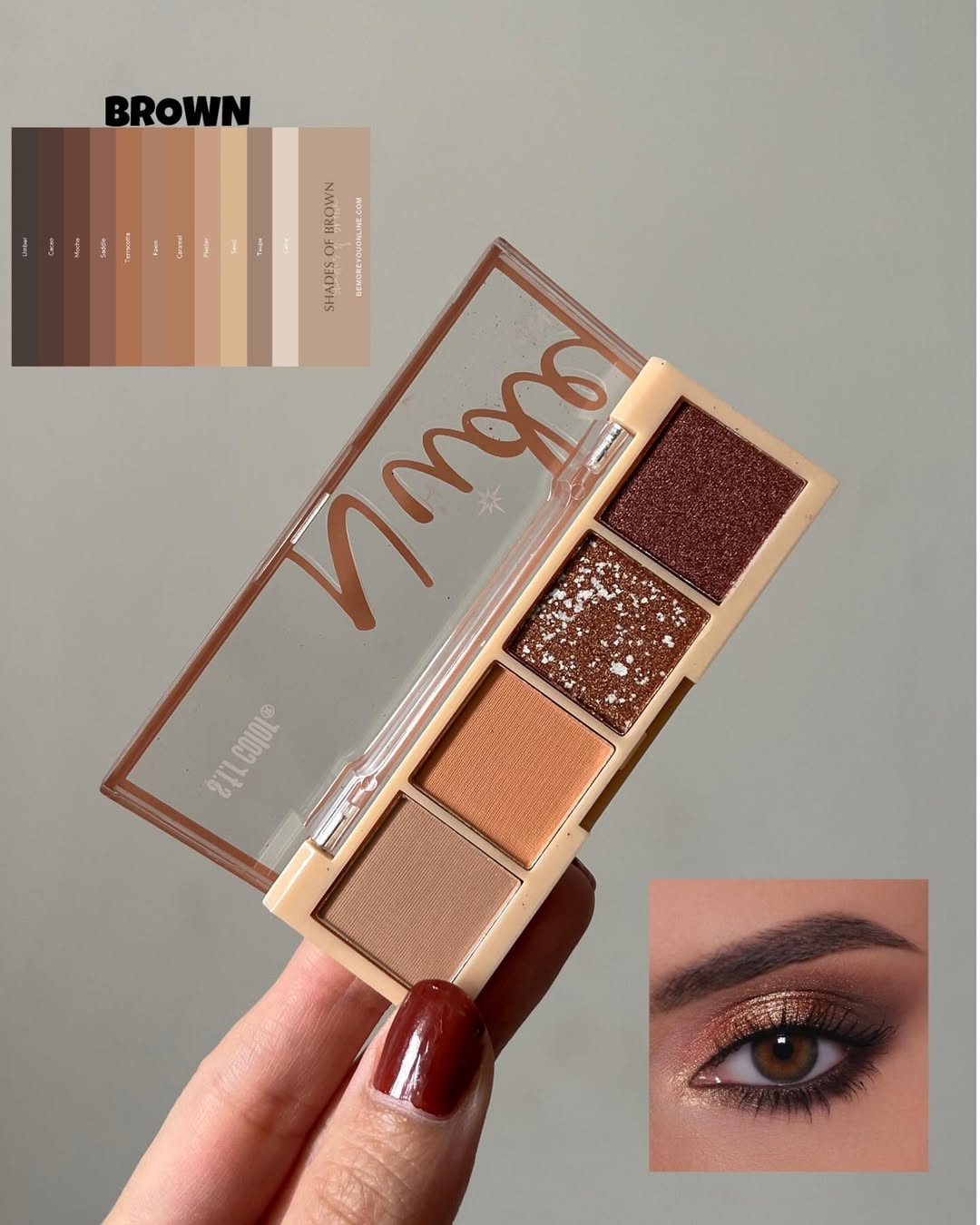 پلت سایه مینی رنگی