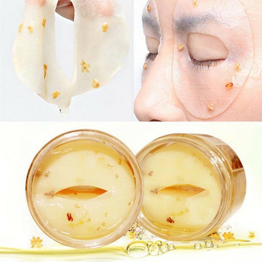 پچ دورچشم گل اسمانتوس طلایی ایمیجز