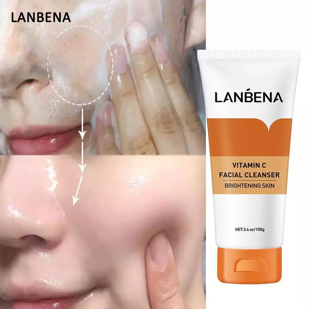 فوم شستشوی صورت ویتامین سی لانبنا