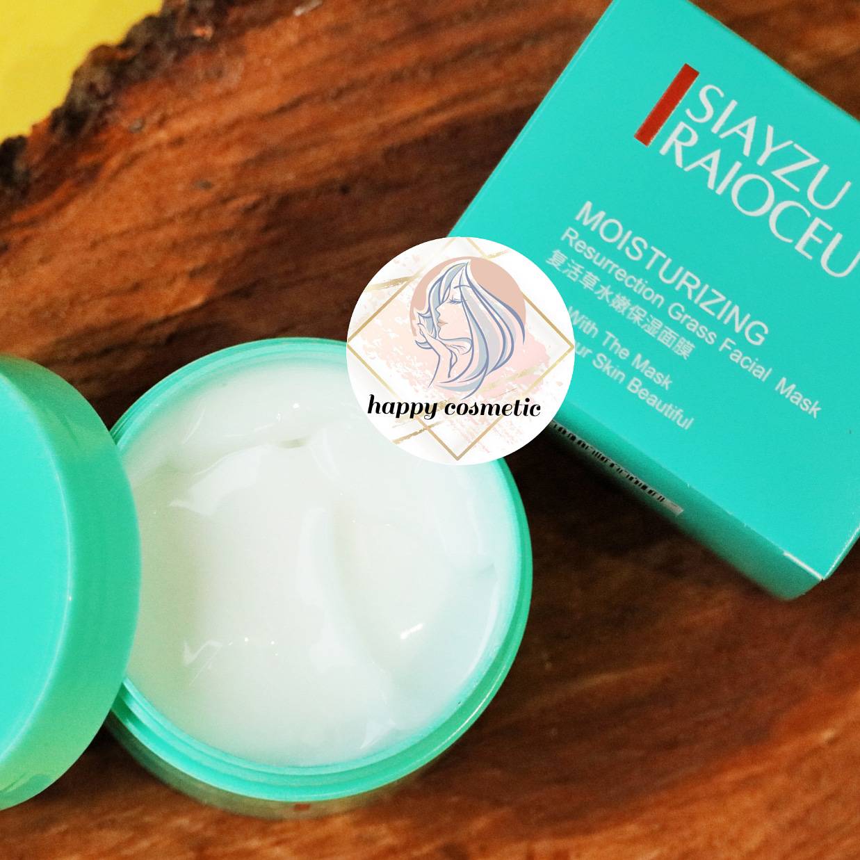 ماسک چمن سبز