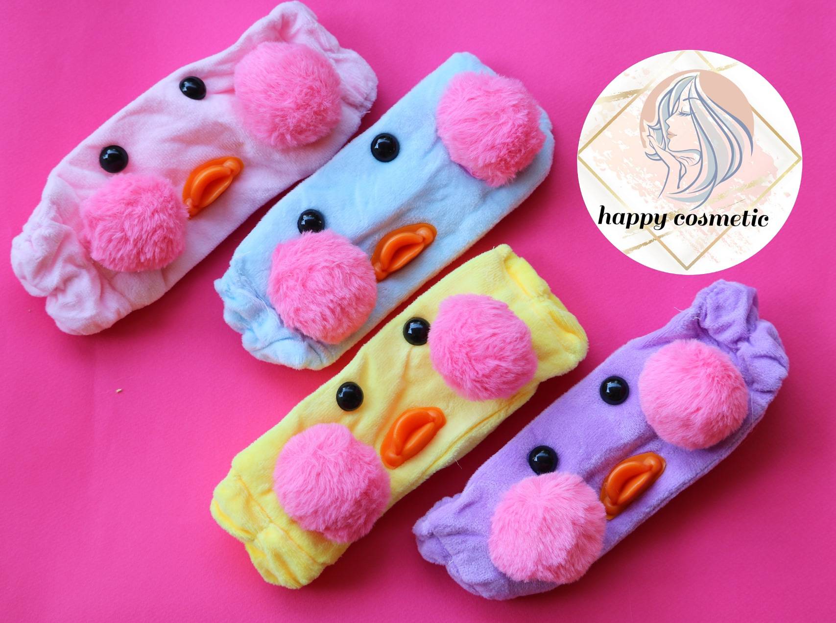 هدبند ماسک زنی طرح جوجه