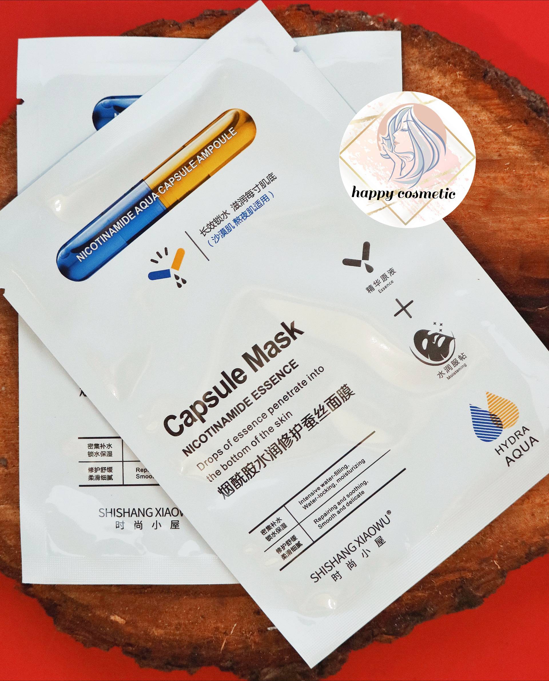 ماسک ورقه ای کپسولی اسنس نیکوتین امید